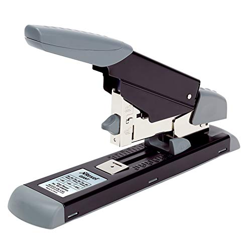 Rexel Giant Heavy Duty Stapler, 100 Sheet Capacity, Uses Rexel No.66 Staples 66/8-11-14 mm, Metal Body, Grey/Black, 2030 - Image 1