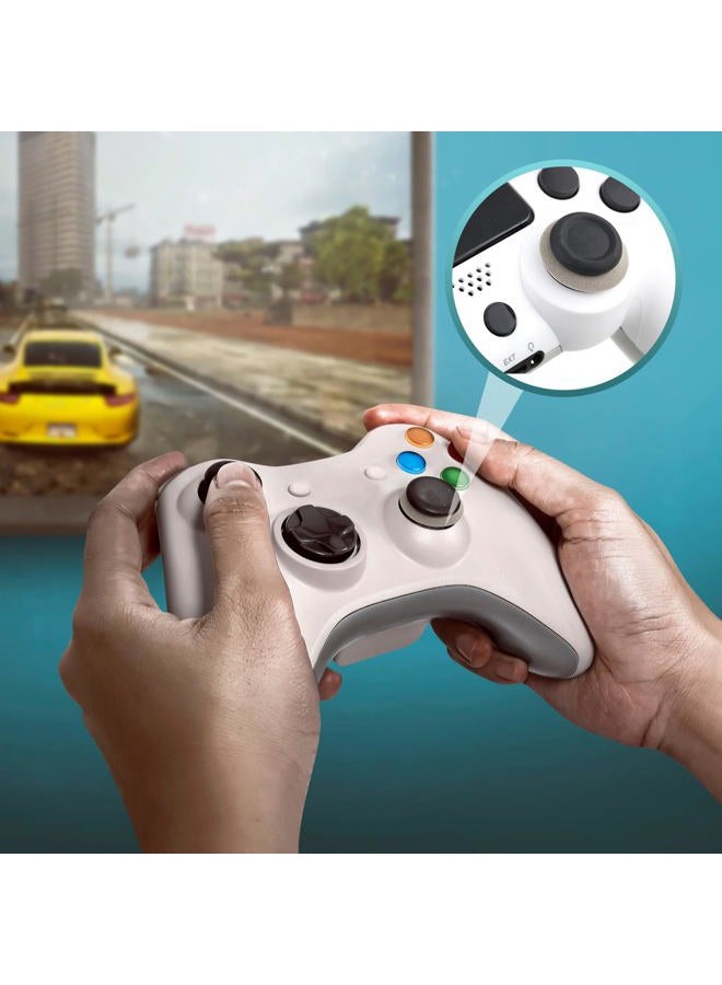 Zonon 18 قطعة حلقة تحكم دقيقة مساعدة الهدف دائرية تحكم الحركة متوافقة مع PS4 و PS5 و Xbox One و Xbox Series X و Switch Pro و Scuf Controller Grips (6 صلبة، 6 ناعمة و 6 سهلة) - Image 5