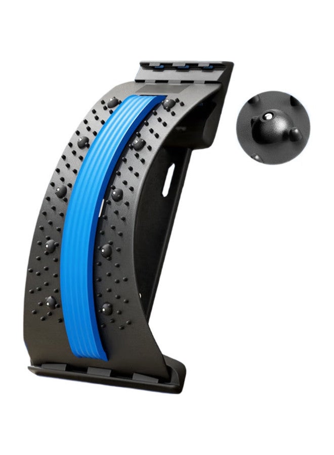 Dweck دعم القطنية، موسع الخصر، تصحيح العمود الفقري، تدليك القرص القطني، مستقيم العمود الفقري، مصحح التقوس، استخدام مزدوج للراحة أثناء الاستلقاء والجلوس - Image 3