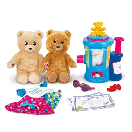 Casdon BuildABear Workshop Toy Stuffing Station AtHome Station for Kids Aged 3 Stuff Dress Cuddle Furry Friends Toy Stuffing Station with Lights Included - Image 1