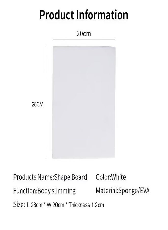 Generic - Lipo Foams Board Post Surgery BBL Lipo Foam Pads Abdominal Foam Sheet for Using with Post Liposuction Surgery Compression Garments Foam Boards for Lipo Recovery and Tummy Tuck - Image 1