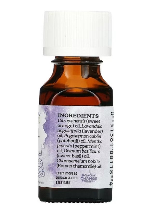 Aura Cacia Pure Essential Oil Blend Chill Pill 0.5 fl oz 15 ml  - Image 2