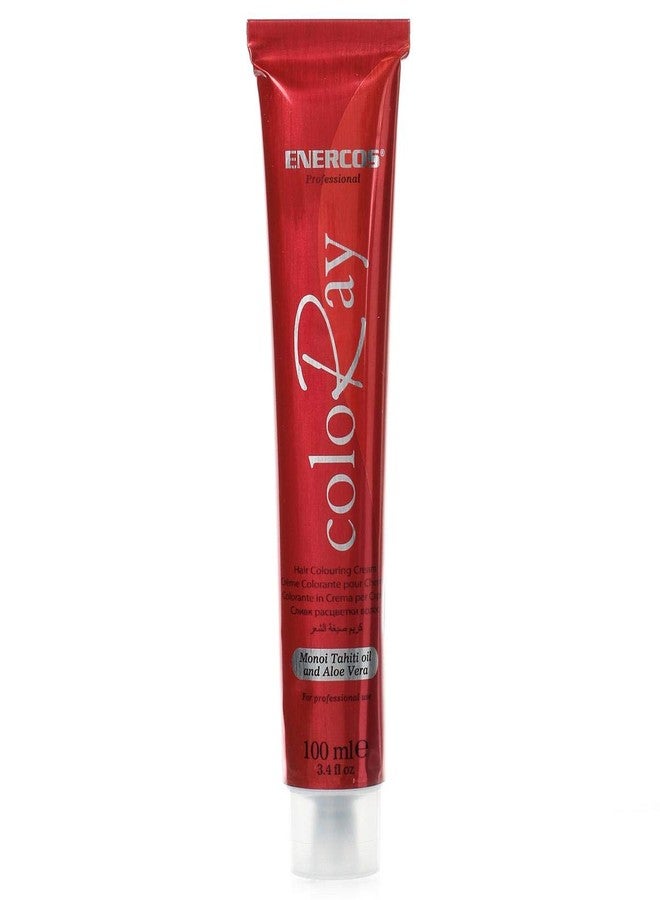 Enercos Professional Coloray Permanent Hair Color Cream, Shine & Silky Touch, Long Lasting, #5/6, Light Brown Red, 100ml - Image 1