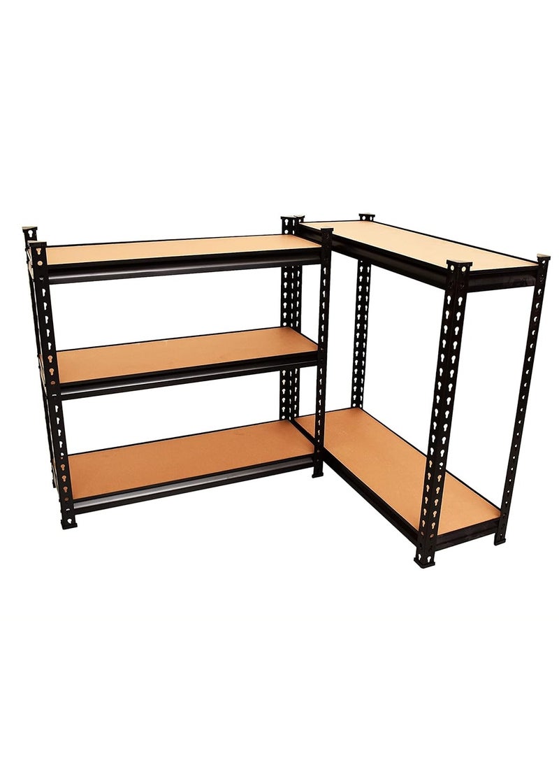 DubaiGallery 5 Tier Laminated Heavy Duty Garage Storage Adjustable Wide Size Metal Shelving Unit Utility Rack Shelves Organization Multipurpose Shelf  - Image 3