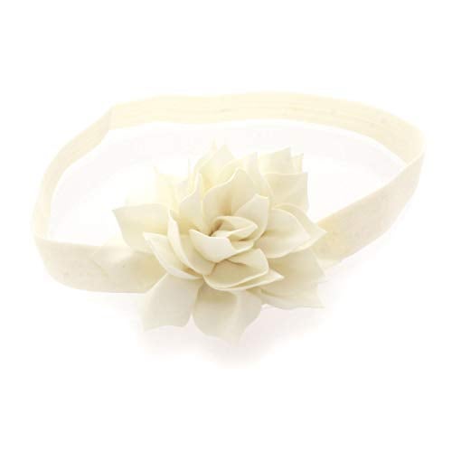 My Lello Baby Petal Flower Headbands Mixed Colors 2-Pack (Ivory/Pink Blush) - Image 5
