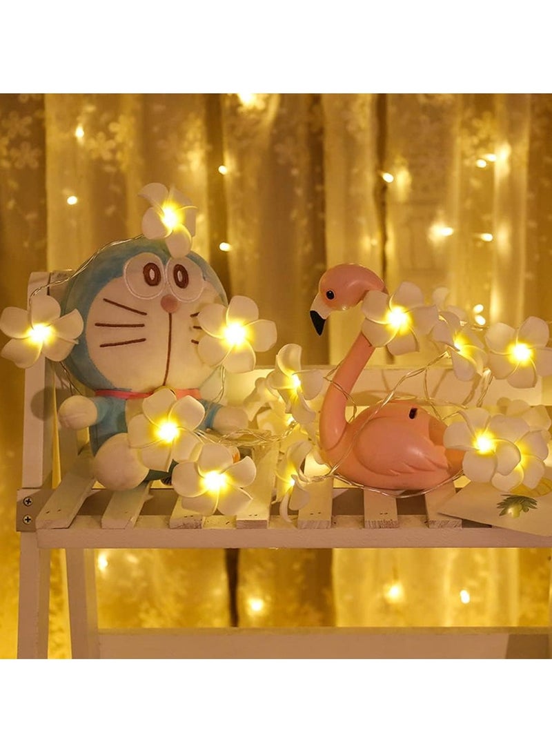 general Hawaii LED Frangipani String Light - USB/3AA powered fairy light for bedrooms, weddings, and beach parties - Image 5