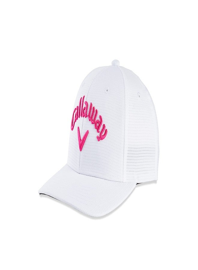 Callaway Golf Junior Tour Collection headwear (White/Pink) - Image 1