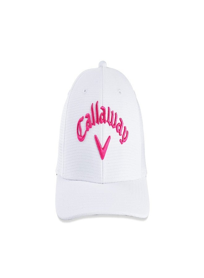 Callaway Golf Junior Tour Collection headwear (White/Pink) - Image 2