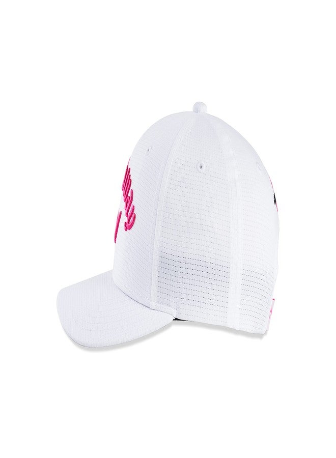 Callaway Golf Junior Tour Collection headwear (White/Pink) - Image 4