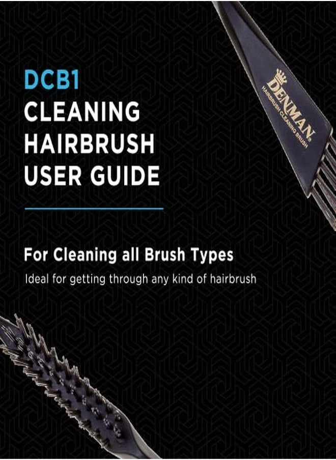 DENMAN - Hairbrush Cleaning Brush For Effective Hairbrush Cleaning, Dbc1 - Image 1