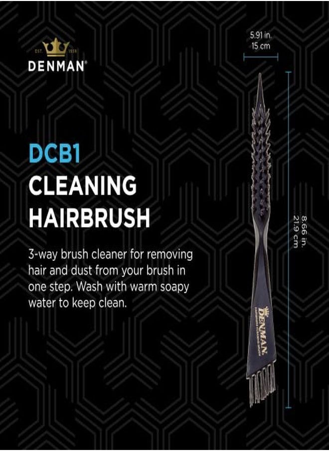 DENMAN Hairbrush Cleaning Brush For Effective Hairbrush Cleaning, Dbc1  - Image 2