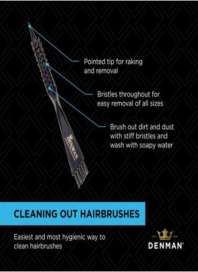 DENMAN Hairbrush Cleaning Brush For Effective Hairbrush Cleaning, Dbc1  - Image 5