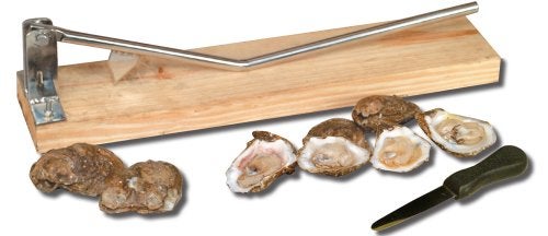 King Kooker 5500 Stainless Steel Oyster Opener, with Oyster Knife - Image 2