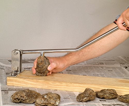 King Kooker 5500 Stainless Steel Oyster Opener, with Oyster Knife - Image 3