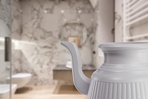 Mayaka786 Lota | Bodna | Toilet Wash Jug | 2.25 liters | Plastic (White) - Image 5