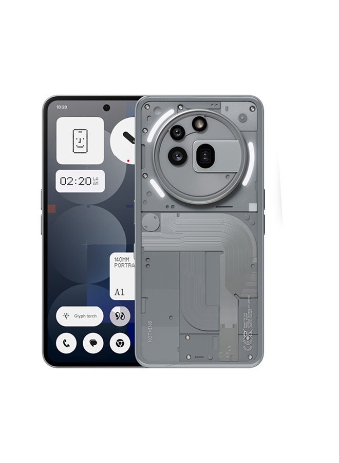 Nothing Phone 3a Pro 5G Dual SIM Grey 12GB RAM 256GB - Global Version - Image 1