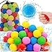 Jishi 60pcs Reusable Water Balloons Quick Fill Sponge Balls Easter Beach Pool Toys for Kids Ages 357 4812 Year old Boys Teens Adults Outdoor Summer Yard Water Fight Party Games to Play wFriends Family - Image 3