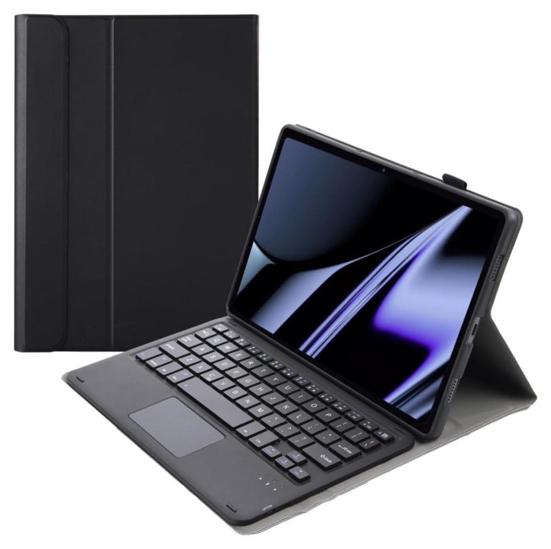 general Arabic and English Touched Keyboard Case Compatible with Honor Pad X8a 11 inch 2024, Full Protection Detachable Tablet Keyboard Cover for Honor Pad X8a - Image 1