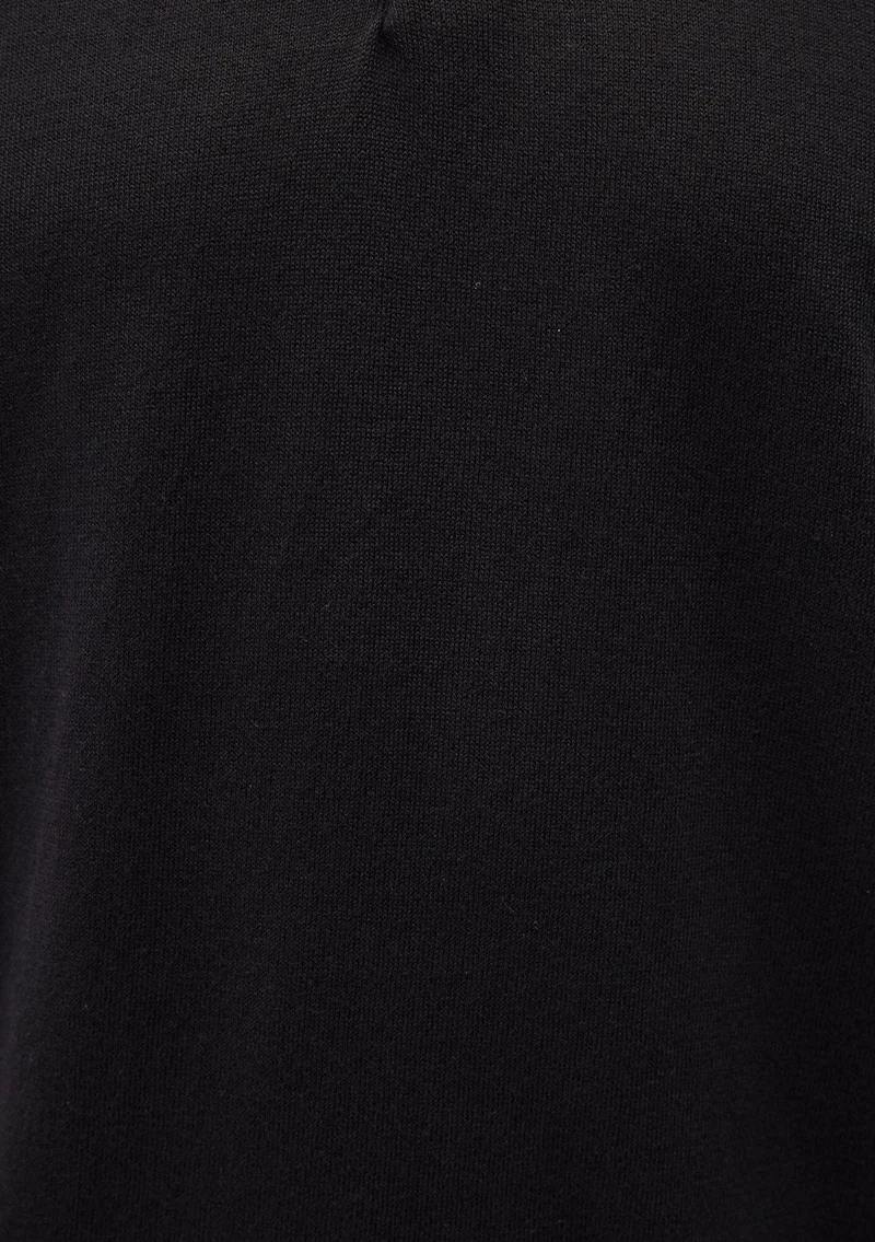 MAVI Black Knit Polo