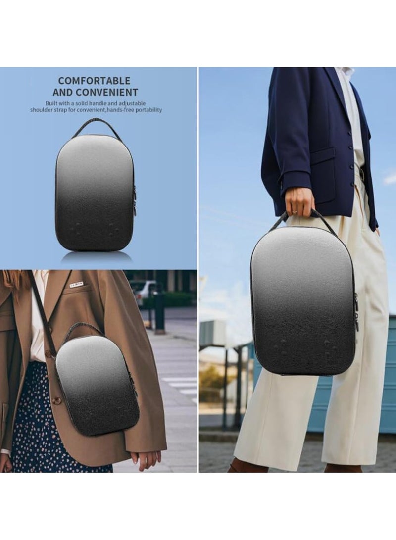 Carrying Case Compatible with Meta Quest 3S Hardshell Storage Travel Case for Quest 3S Headset and Controllers Accessories - Image 4