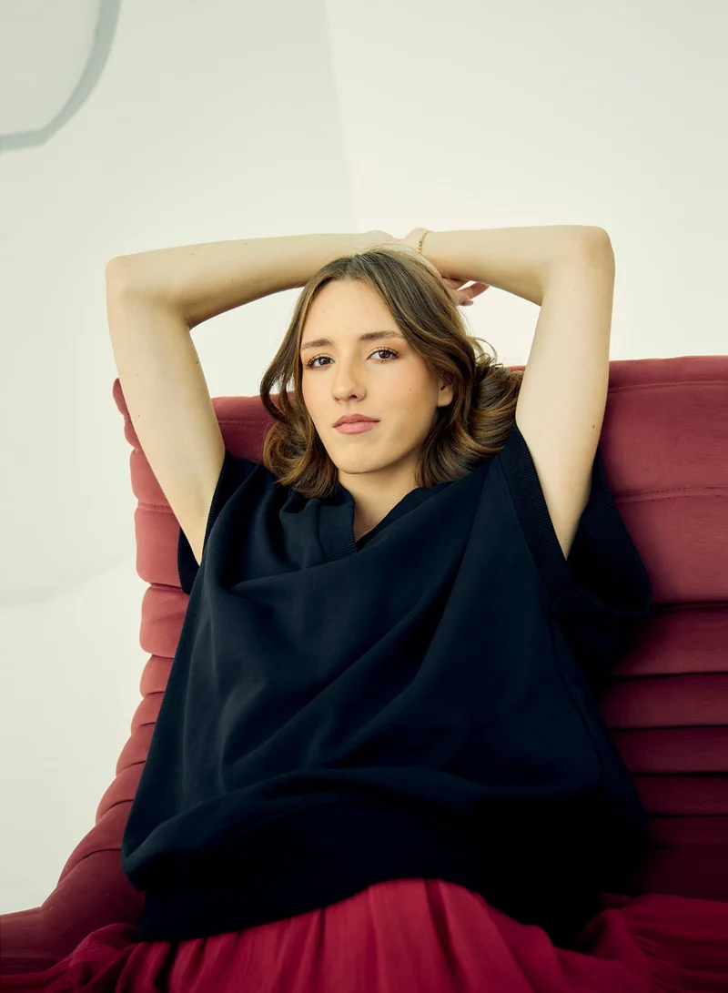 Virgio VIRGIO Cotton Oversized Black T-Shirt