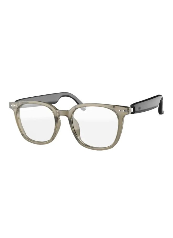 GREEN LION Stockholm Smart Glasses with Touch Control, UV400 Protection, Built-in Microphone, Remote Camera & Voice Assistant, Photochromic & Polarized Anti-Blue Lenses, Up to 5 Hours Play Time, 1.5-Hour Magnetic Charging Time, 10m Transmission Distance - Black  - Image 1