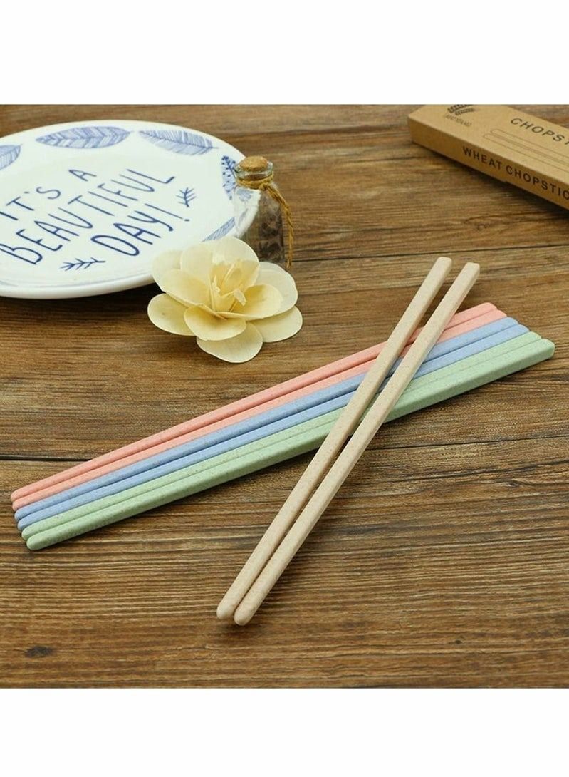 Reusable Chopsticks, Tree Planted with Sale Award Winning Eco Friendly Gift Chinese Chopsticks, Minimalist Dishwasher Safe Wooden, Plastic & Metal Chopstick Alternative - 4 Pairs - Image 5