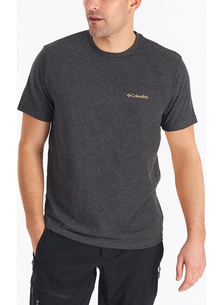 Columbia Csc M Basic Sm Logo Brushed Ss Men's T-Shirt CS0282  - Image 3