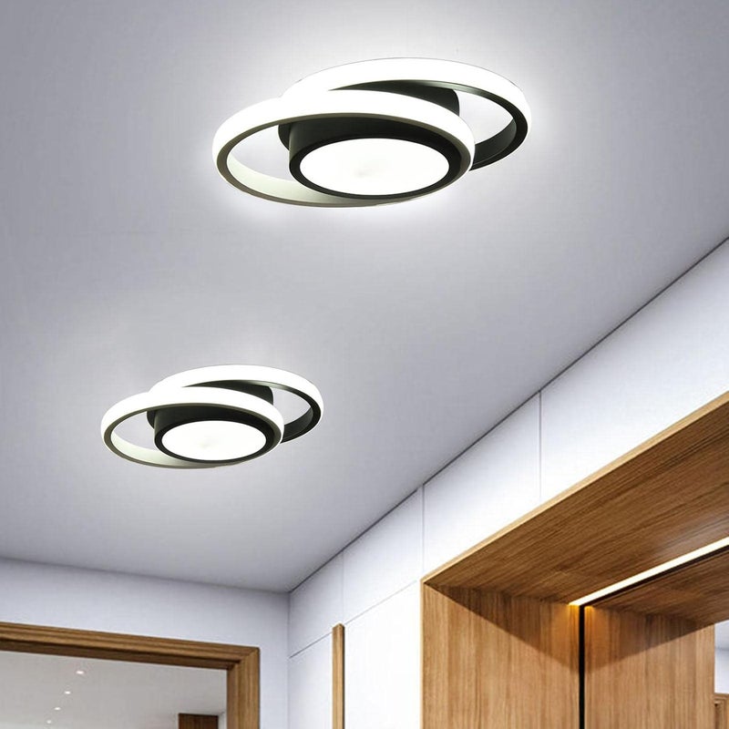 LED Ceiling Light Energy Saving Fixtures Ceiling Lamp for Aisle Entryway Balcony Hallway, White light - Image 3