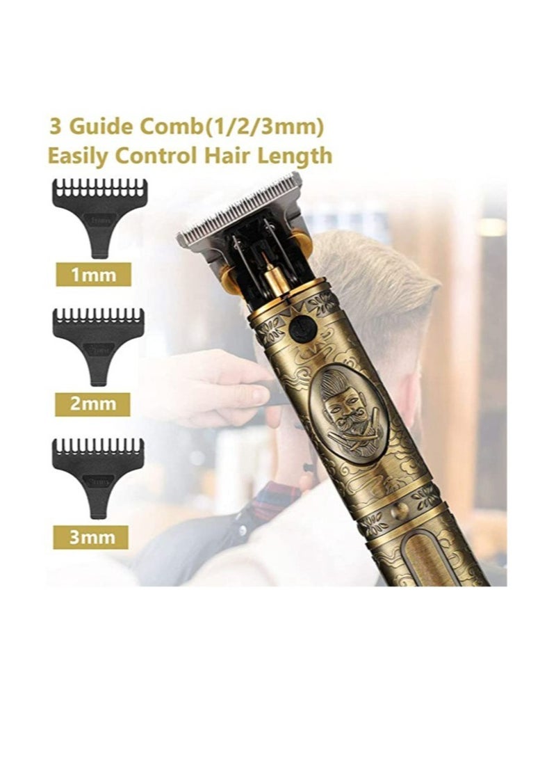 Mens Clipper Cordless Hair Clippers, Razor Electric Professional Beard Trimmer Grooming Shaving Machine Self Hair Cutting Haircut Trimmers Cutter - Image 5