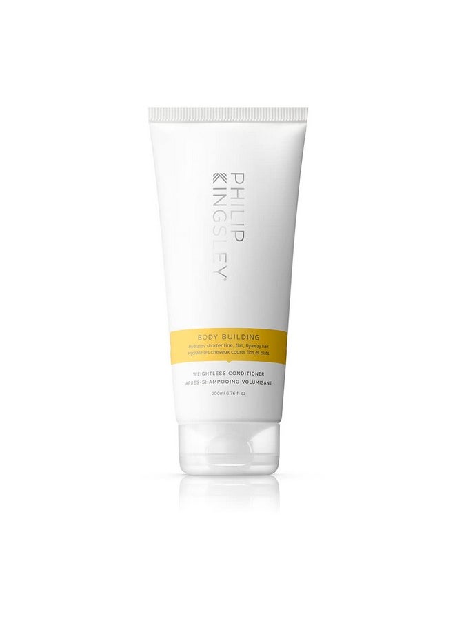 Philip Kingsley - Bodybuilding Weightless Conditioner Volumizing For Fine Limp Flat Flyaway Short Hair Thickener Hydrates Adds Volume Lifts And Shine 6.76 Oz - Image 1