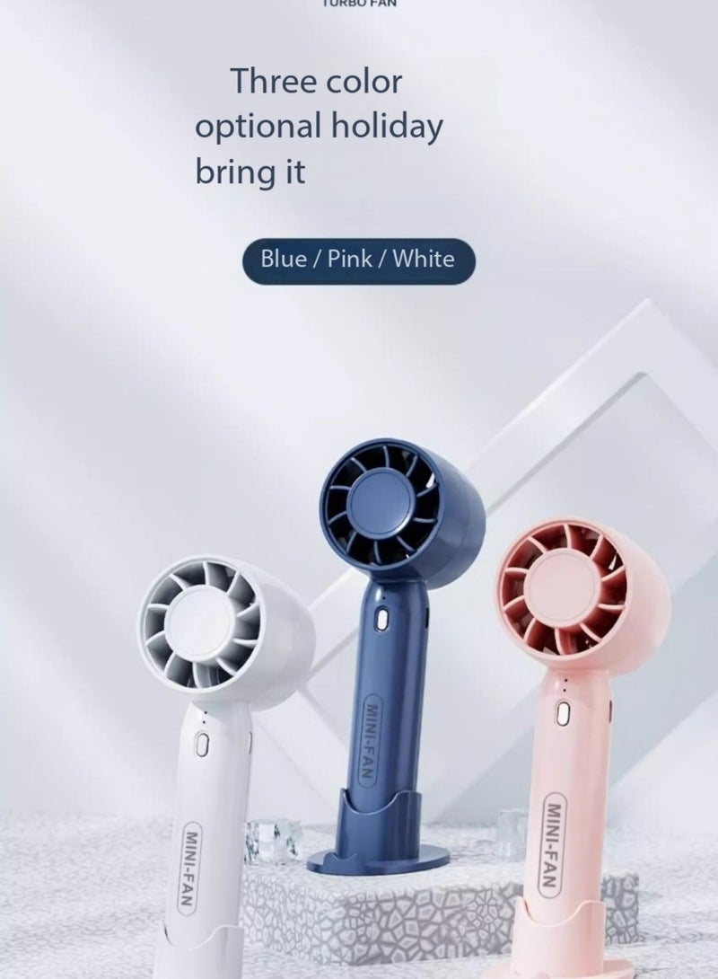 Portable Handheld Fan - 3 Gear Personal Fan - Mini Fan Multifunctional - Silent Fan - Long Endurance Pocket Fan - Image 2