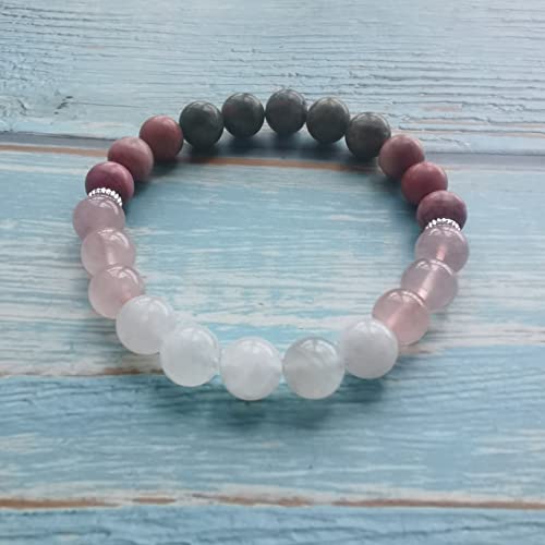 LFaize Fertility Bracelet, Healing,Pregnancy Bracelet, Fertility Gift, IVF Gift, Crystals for Pregnancy - Image 2