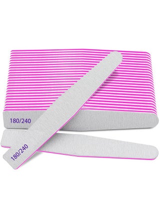 Professional Nail Files Emery Board Nail File For Natural Nails 100180240 Grit Nail Files For Acrylic Nails 12Pcs Fine Grit Nail File Manicure Tools Coarse Fingernail Files (180240 Grit) - pzsku/Z21EAE1BC475E7CB9F3B7Z/45/_/1721027200/4fba7094-d82f-4155-be9e-b3cb61381d8b