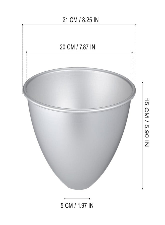 أموسفون قالب كيك على شكل تنورة دمية أميرة من آموسفن - قوالب خبز غير لاصقة مقاس 8 بوصات لكعكات فساتين الأميرات، مناسبة لأعياد ميلاد الفتيات واحتفالاتهن. - Image 2