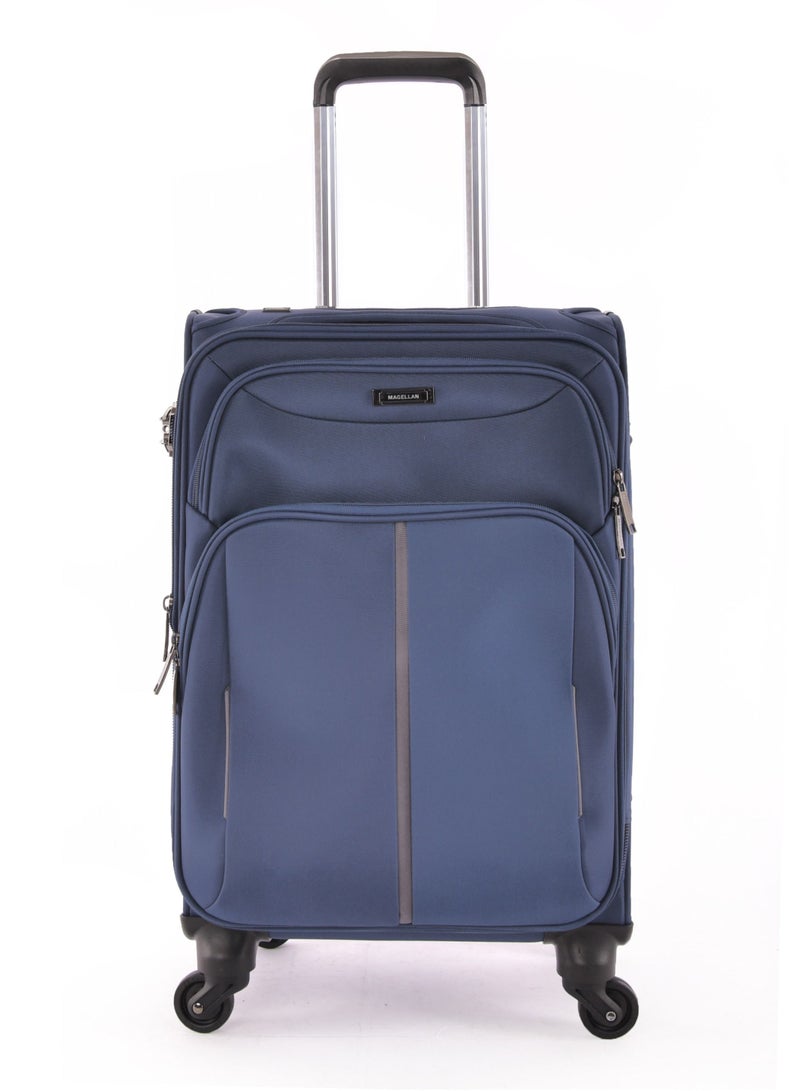 MAGELLAN Travel bag- fabric 1pc from Magellan 28 inch, blue - Image 4
