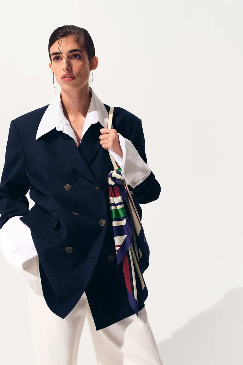 H&M Oversized double-breasted blazer