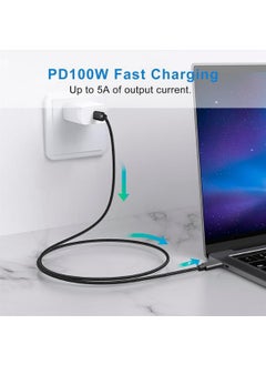 Livx Dual Pack Force 100W Usb-C to Usb-C 3.1 Gen2 10 Gbps 4k@60hz 50 cm Fast Charging Data and Video Cable  - Image 2