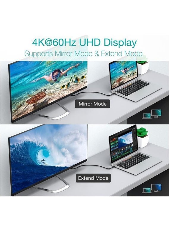 Livx - Dual Pack Force 100W Usb-C to Usb-C 3.1 Gen2 10 Gbps 4k@60hz 50 cm Fast Charging Data and Video Cable - Image 1