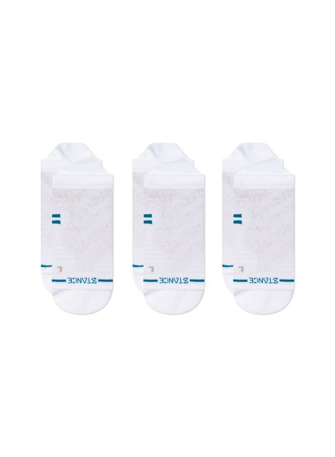 Stance Athletic Tab 3 Pack Socks, White, L - Image 1