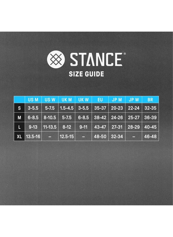 Stance Athletic Tab 3 Pack Socks, White, L - Image 5