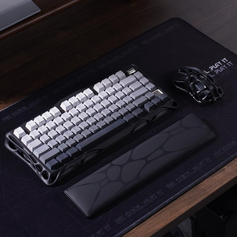 GravaStar Keyboard Wrist Rest Pad - Black - Image 3