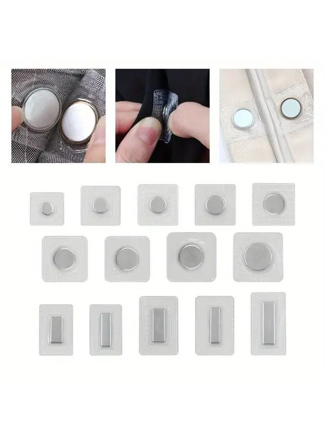 5 Pack 18mm Round PVC Invisible Magnetic Snaps Waterproof Clothing Bag Fasteners Hamoshop - Image 2