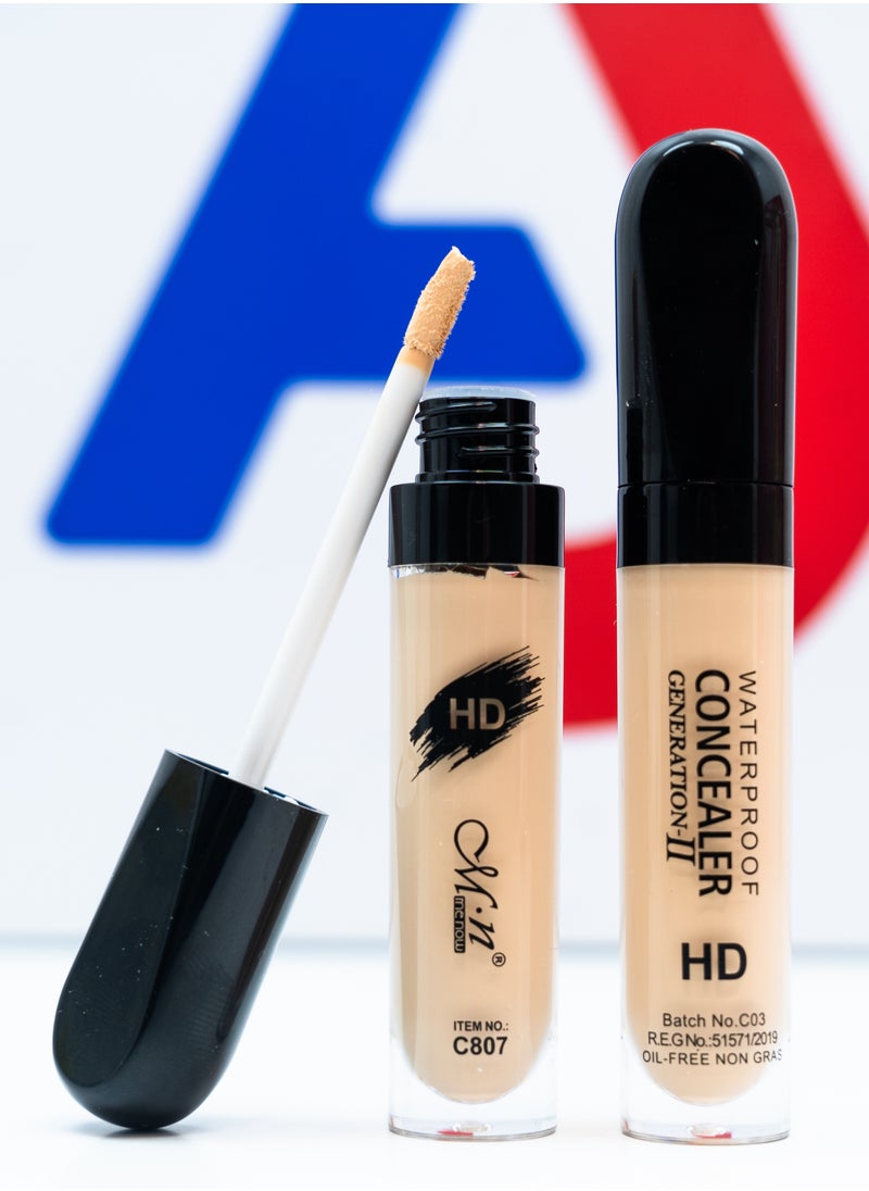 Menow - Waterproof HD Concealer 02 - 7.5ml - Image 1