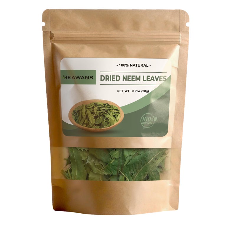 Heawans Naturally Grown Dried neem Leaves Whole 07 oz