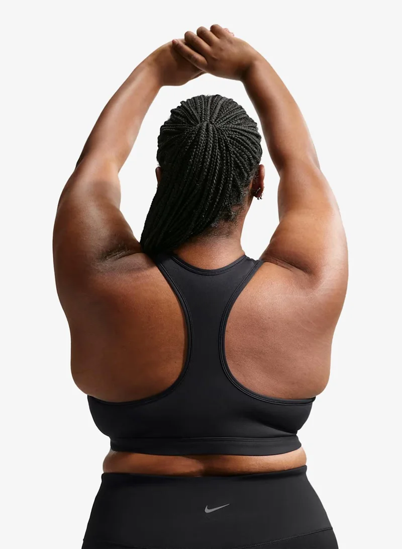 Nike BLACK/(WHITE) W NK SWSH MED SPT BRA for Women | Best Price UAE