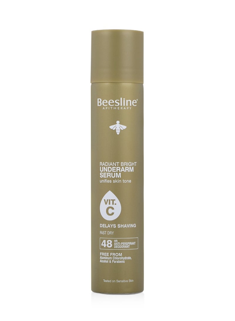 Beesline Radiant Bright Underarm Serum - Delays Shaving 150ml - Image 1