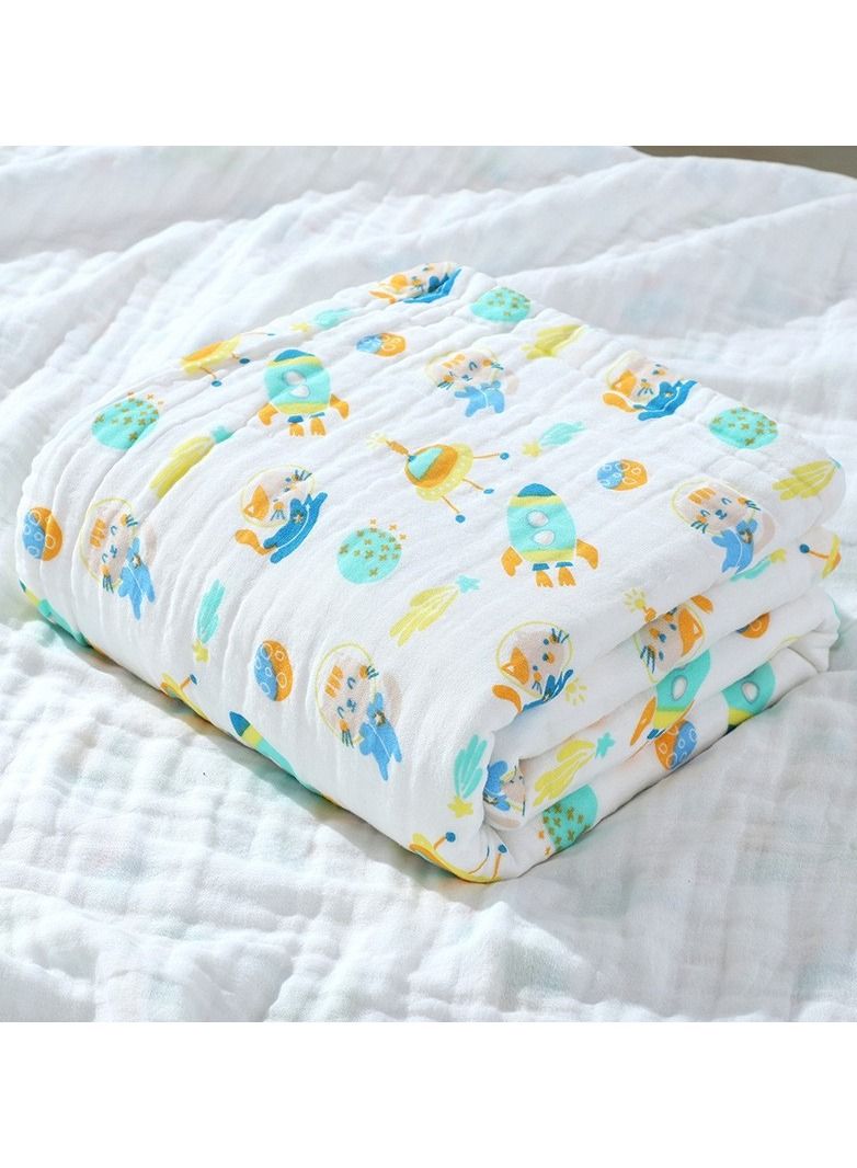 Pure Cotton Cartoon Printed Bath Towels