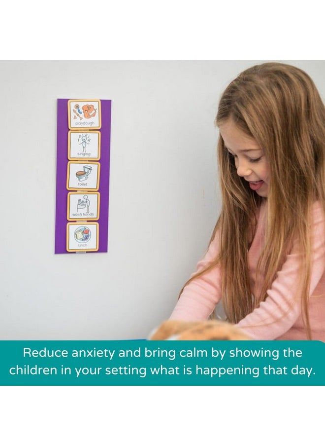 Create Visual Aids Visual Schedule For Daycare Visual Timetable For Kindergarten, Send, Autism, Speech And Language, Adhd, Asd, Aspergers  - Image 2