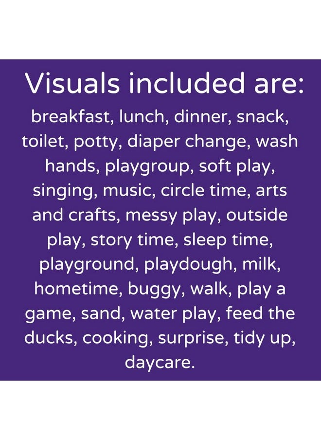 Create Visual Aids Visual Schedule For Daycare Visual Timetable For Kindergarten, Send, Autism, Speech And Language, Adhd, Asd, Aspergers  - Image 4